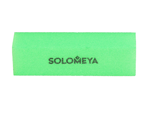 Блок-полірувальник для нігтів Зелений Solomeya
