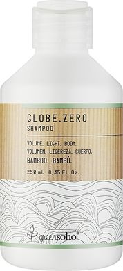 Шампунь для надання об'єму тонкому волоссю Globe.Zero Shampoo Greensoho 250 мл