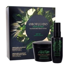 Набір подарунковий Orofluido Amazonia Gift Box (бальзам для волосся 100 мл, бальзам для тіла 175 мл)