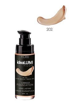 INGRID ОСВЕТЛЯЮЩАЯ ТОНАЛЬНАЯ ОСНОВА IDEAL LUMI NUDE INGRID №202