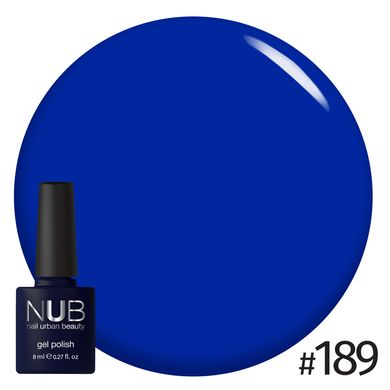 Гель-лак для ногтей NUB 189 Bluebloods 8 мл