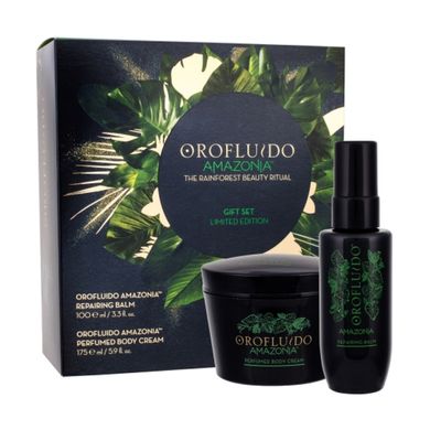 Набор подарочный Orofluido Amazonia Gift Box ( бальзам для волос 100 мл, бальзам для тела 175 мл)