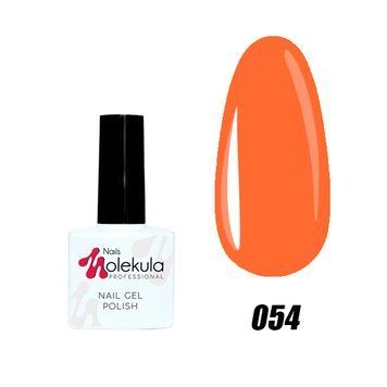 Гель-лак №54 помаранчевий неон Nails Molekula 11 мл