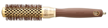 Брашинг Olivia Garden Expert Blowout Shine Wavy Bristles Gold&Brown 25 мм