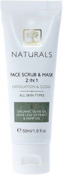 Маска-скраб для лица BioSelect Naturals Face Scrub & Mask 2 in 1, 150 мл