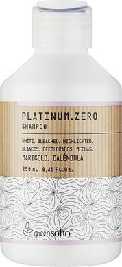 Шампунь для защиты светлых волос Platinum.Zero Shampoo Greensoho 250 мл