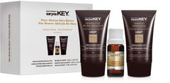 Набір Saryna Key Damage repair Light для відновлення пошкодженго тонкого волосся (шампунь 40 мл, маска 40 мл, олія 10 мл)
