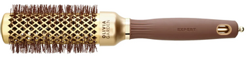 Брашинг Olivia Garden Expert Blowout Shine Wavy Bristles Gold&Brown 35 мм