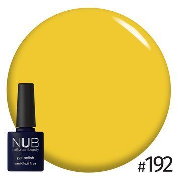 Гель-лак для нігтів NUB 192 Canary-Finch 8 мл