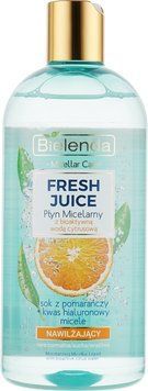 Мицеллярная жидкость для лица апельсин Fresh Juice Bielenda 500 мл