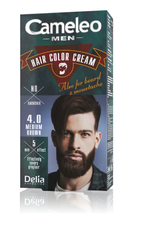 Крем-фарба для бороди та вусів Delia Cosmetiсs Cameleo тон 4.0 Коричнева 30 мл