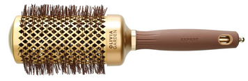 Брашинг Olivia Garden Expert Blowout Shine Wavy Bristles Gold&Brown 55 мм