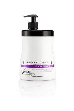 Маска з антижовтим ефектом для світлого волосся Magnetique Mask Silver Satin Line 1000мл