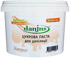Професійна цукрова паста для депіляції в домашніх умовах "Натуральна" Danins Home Sugar Paste Natural 500 г