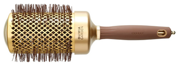 Брашинг Olivia Garden Expert Blowout Shine Wavy Bristles Gold&Brown 65 мм