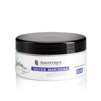 Маска з антижовтим ефектом для світлого волосся Magnetique Mask Silver Satin Line 300 мл