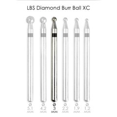 Фреза алмазная Diamond Burr Ball XC d=3мм LBS