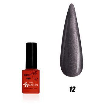 Гель-лак Котяче око №12 Nails Molekula 12 мл