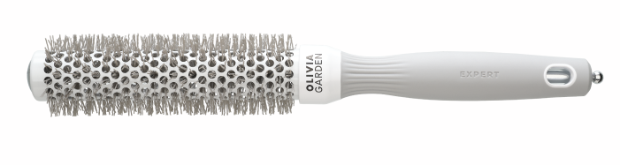Брашинг Olivia Garden Expert Blowout SPEED Wavy Bristles White&Grey 25 мм
