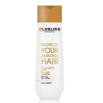 Кератиновий шампунь Luxliss Keratin Daily Care Shampoo для домашнього догляду 250 мл