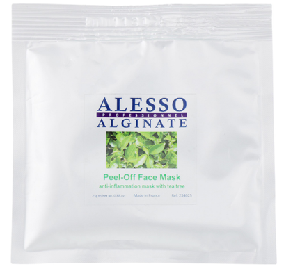Маска альгінатна протизапальна Alginate Anti-Inflammation Peel-Off Face Mask With Tea Tree ALESSO 25 г