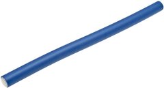 Папільйотки Sibel довгі сині 15 см