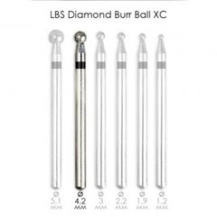Фреза алмазная Diamond Burr Ball XC d=4,2мм LBS