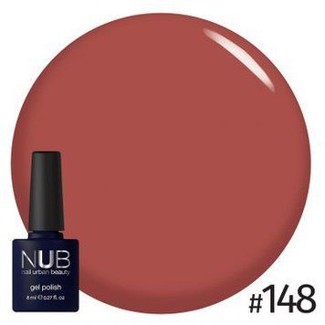 Гель-лак для нігтів NUB 148 Melted Chocolate 8 мл