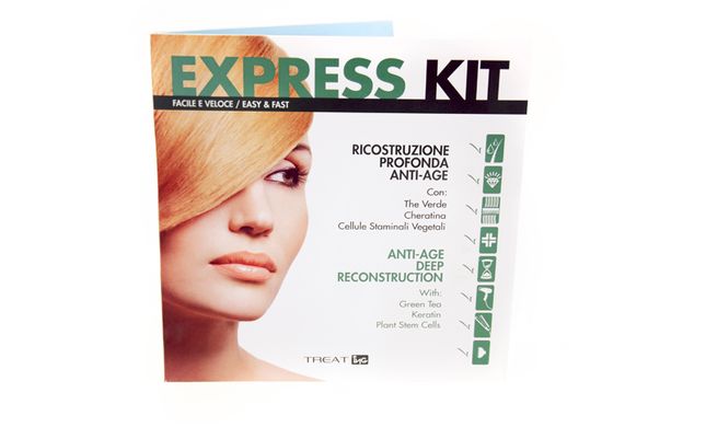 Набор для шокового восстановления волос ING Professional Treat Express Kit Tower 3х10 мл