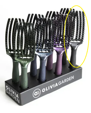 Щітка Olivia Garden Finger Brush Combo Medium Black Onyx