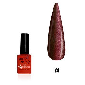 Гель-лак Котяче око №14 Nails Molekula 12 мл