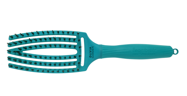 Щітка Olivia Garden Finger Brush Combo Medium Blue Lagoon