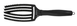 Щітка Olivia Garden Finger Brush Combo Medium Black Onyx