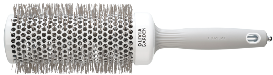 Брашинг Olivia Garden Expert Blowout SPEED Wavy Bristles White&Grey 55 мм