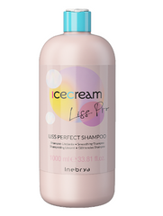 Шампунь для жестких и непослушных волос Inebrya Ice Cream Liss-Pro Liss Perfect Shampoo 1000 мл