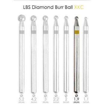 Фреза алмазна Diamond Burr Ball XXC d = 1,9мм LBS