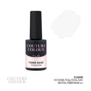 Основа під гель-лак Naomi Couture Colour Revital Fiber Base & Clear 9 мл