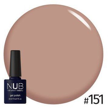 Гель-лак для нігтів NUB 151 Hazelnut Syrup 8 мл
