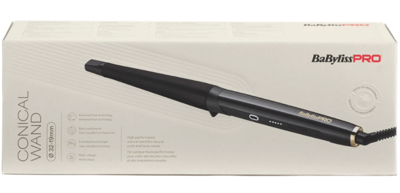 Плойка конусная BaByliss PRO Conical Wand 19-32 мм