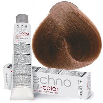 Крем-краска Technofruit Color Alter Ego 7/34 - Золотисто-медный блондин 100 мл