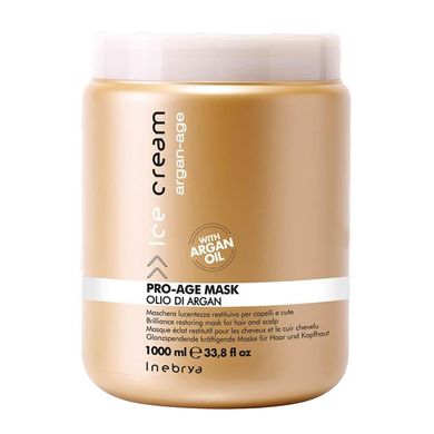 Маска з аргановою олією для фарбованого волосся Inebrya Argan Oil Pro Age Mask 1000мл