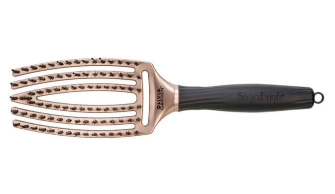 Щетка Olivia Garden Finger Brush Combo Medium Trinity Bronze