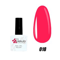 Гель-лак №18 ярко-розовый Nails Molekula 11 мл