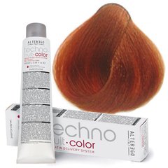 Крем-краска Technofruit Color Alter Ego 7/44 - Насыщенный медный блондин 100 мл