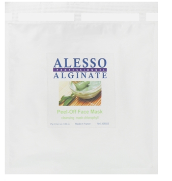 Маска&nbsp;альгінатна&nbsp;очищуюча Alginate Chlorophyll Peel-Off Cleansing Mask&nbsp;ALESSO 25 г