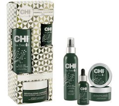 Набор для волос с маслами чайного дерева CHI Tea Tree Oil Calming Cleanse Trio