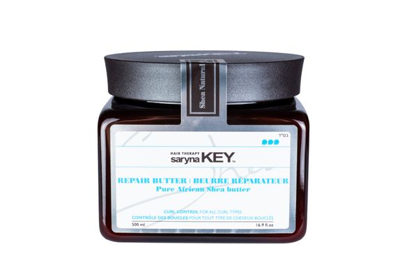 Набор для восстановления вьющихся волос Trio Curl Control Saryna Key  (шампунь 500 мл, маска 500 мл, масло 105 мл)