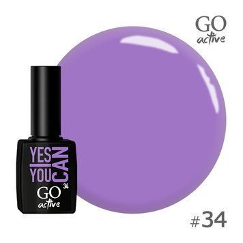 Гель-лак №34 GO ACTIVE 10 мл