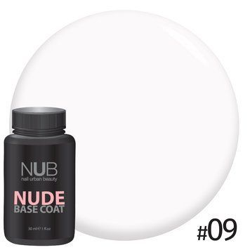 Каучукова основа під гель-лак 09 Base Coat NUDE NUB 30 мл