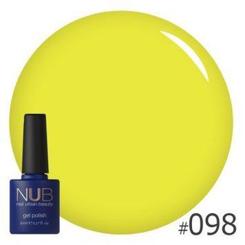 Гель-лак для нігтів NUB 098 Euphoria 8 мл